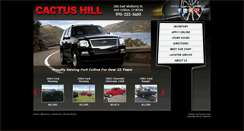Desktop Screenshot of cactushillauto.com